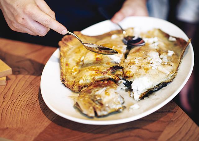 Brat in London has startlingly good food and communal tables