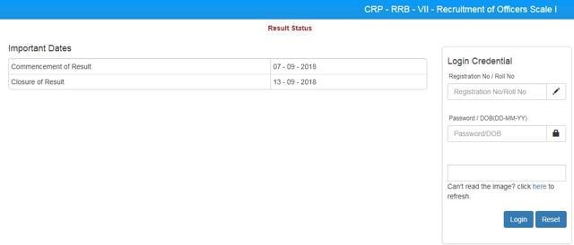 IBPS result