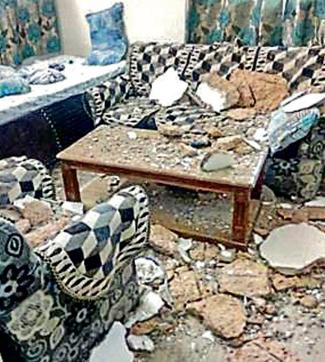 Beena Chadha blamed South Delhi Municipal Corporation officials for her injuries and said she had been filing complaints regarding the dilapidated ceiling of their flat for almost a month. (Handut) Beena Chadha blamed South Delhi Municipal Corporation officials for her injuries and said she had been filing complaints regarding the dilapidated ceiling of their flat for almost a month. (Handut)