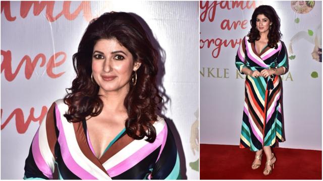 Twinkle Khanna at the launch of her book Pyjamas Are Forgiving. (Viral Bhayani) Twinkle Khanna at the launch of her book Pyjamas Are Forgiving. (Viral Bhayani)