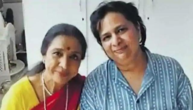 Asha Bhosle with daughter Varsha in happier times. (PTI)
