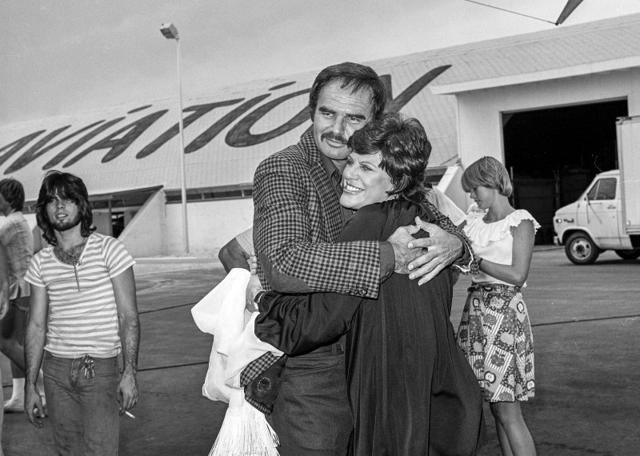 Burt Reynolds and Kaye Ballard film the "Hello Kay Ballard" show at McCarran International Airport in Las Vegas, Nevada. Burt Reynolds and Kaye Ballard film the "Hello Kay Ballard" show at McCarran International Airport in Las Vegas, Nevada.