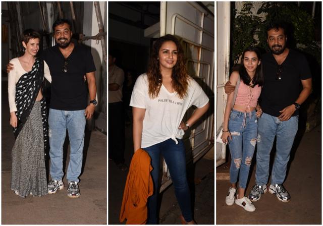 Manmarziyaan screening in Mumbai saw Kalki Koechlin and Huma Qureshi in attendance. Manmarziyaan screening in Mumbai saw Kalki Koechlin and Huma Qureshi in attendance.