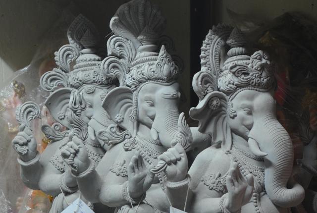Eco-Friendly Ganesh Idol at Kumbharwada, Kalyan (West) (Rishikesh Choudhary/HT) Eco-Friendly Ganesh Idol at Kumbharwada, Kalyan (West) (Rishikesh Choudhary/HT)