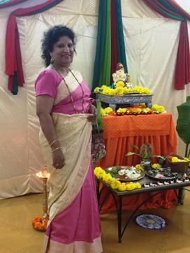 Maithili Manakawad has been celebrating Ganeshotsav in an ecofriendly way for the past six years. (HT PHOTO) Maithili Manakawad has been celebrating Ganeshotsav in an ecofriendly way for the past six years. (HT PHOTO)