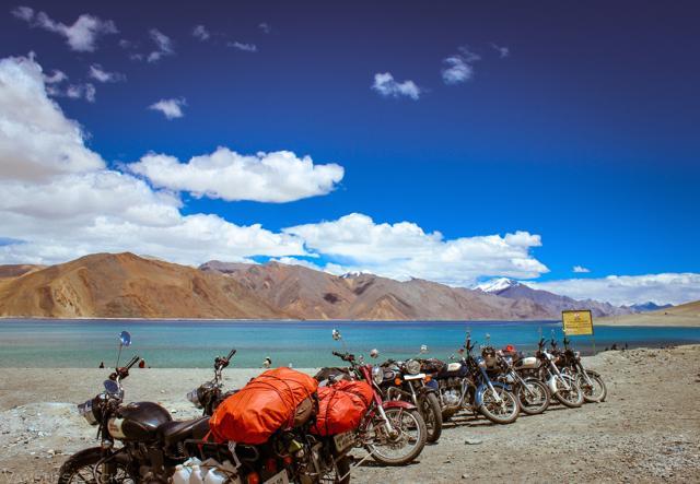 Go on a biking trip to Ladakh. (Unsplash) Go on a biking trip to Ladakh. (Unsplash)