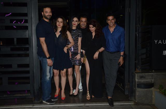 Akshay Kumar, Twinkle Khanna, Bobby Deol and others at BKC, Mumbai.