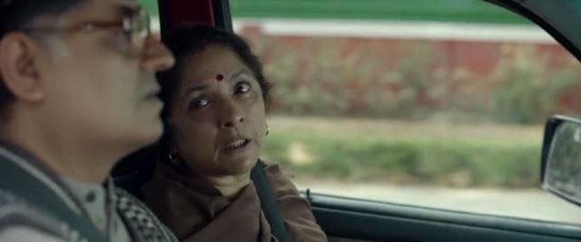 Neena Gupta and Gajraj Rao in Badhaai Ho trailer.