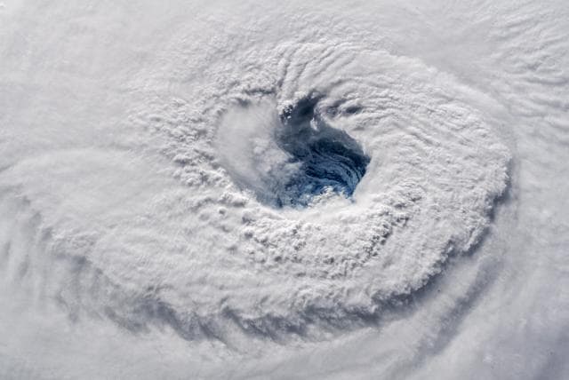 Hurricane Florence churns over the Atlantic Ocean heading for the US east coast as seen from the International Space Station. (AP Photo) Hurricane Florence churns over the Atlantic Ocean heading for the US east coast as seen from the International Space Station. (AP Photo)