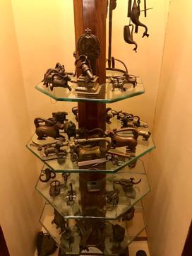 The Shahs’ collection features over 2,000 original pieces, with about 500 being unique trick or puzzle locks sourced from across India. The Shahs’ collection features over 2,000 original pieces, with about 500 being unique trick or puzzle locks sourced from across India.
