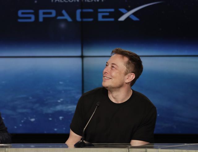 Elon Musk, founder, CEO, and lead designer of SpaceX, speaks at a news conference. (AP File Photo) Elon Musk, founder, CEO, and lead designer of SpaceX, speaks at a news conference. (AP File Photo)