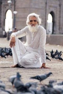 The late MF Husain.