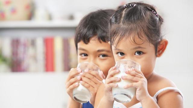 Soy and almond milk are not a good alternative to breast milk or formula feed for infants. (Shutterstock) Soy and almond milk are not a good alternative to breast milk or formula feed for infants. (Shutterstock)