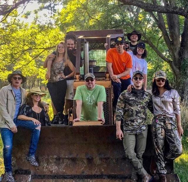 Ranch life for Priyanka and Nick.