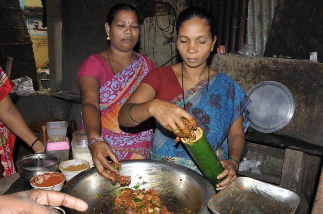 The retreat of the Maoists from the East Godavari Agency to the Andhra-Odisha border about 150 km away can mainly be attributed to bamboo chicken stalls flooding the area, say activists. (M Krishna/HT Photo) The retreat of the Maoists from the East Godavari Agency to the Andhra-Odisha border about 150 km away can mainly be attributed to bamboo chicken stalls flooding the area, say activists. (M Krishna/HT Photo)