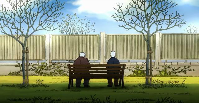 A film on friendship and life in an elderly care facility (Wrinkles trailer, YouTube)