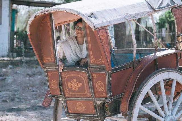 Madhurjeet Sarghi in a still from the movie Madhurjeet Sarghi in a still from the movie