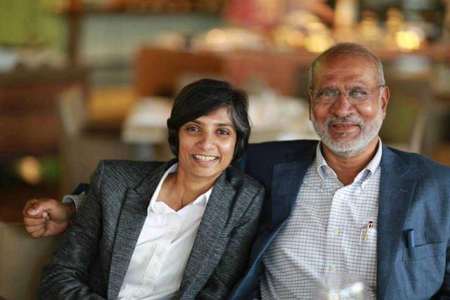 Menaka and Mohan Guruswamy Menaka and Mohan Guruswamy