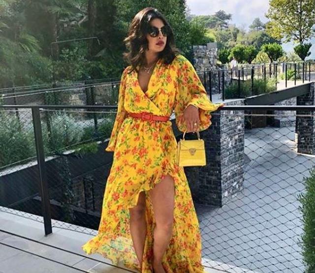 Priyanka Chopra went sightseeing with her family in Italy.