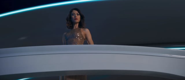 Olga Kurylenko played a Bond girl opposite Daniel Craig in Quantum of Solace.