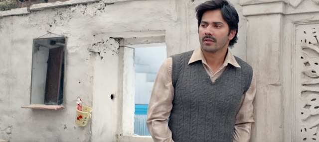 Varun Dhawan plays the mild-mannered Mauji in Sui Dhaaga.
