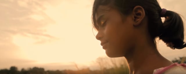 Bhanita Das as Dhunu, in a still from Village Rockstars.