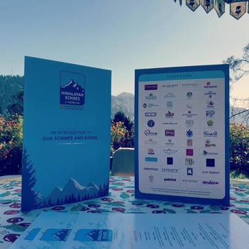 A mountain festival that is also socially responsible about the environment and conservation ( Himalayan Echoes 2018) A mountain festival that is also socially responsible about the environment and conservation ( Himalayan Echoes 2018)