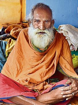 Govindan, patriarch of the nomadic clan. (Gayatri Jayaraman ) Govindan, patriarch of the nomadic clan. (Gayatri Jayaraman )