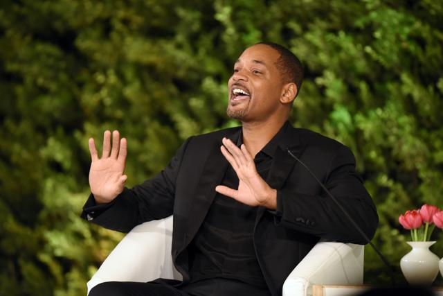 Will Smith, Actor, Producer and Musician during the Hindustan Times Leadership Summit at Taj Palace, in New Delhi, India, on Saturday, October 6, 2018. (Burhaan Kinu/HT PHOTO) Will Smith, Actor, Producer and Musician during the Hindustan Times Leadership Summit at Taj Palace, in New Delhi, India, on Saturday, October 6, 2018. (Burhaan Kinu/HT PHOTO)