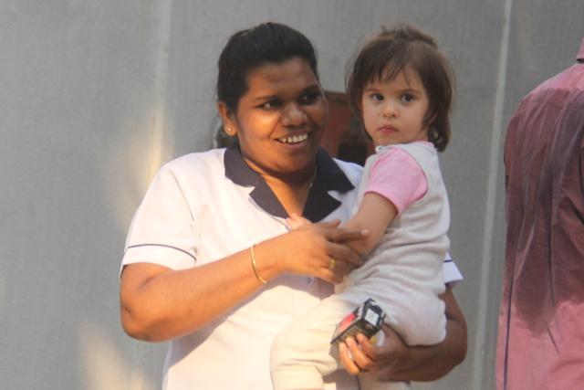 Karan Johar’s daughter Roohi spotted at Khar.