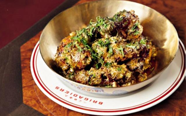 Brigadiers, an upmarket but casual restaurant, has some unusual dishes Brigadiers, an upmarket but casual restaurant, has some unusual dishes