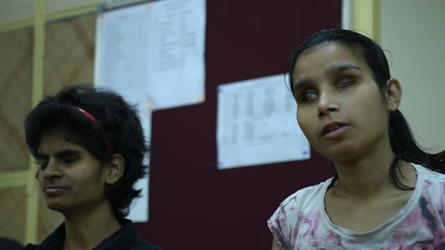 Students at NAB undergoing training. (Athar Rather/HT Photo) Students at NAB undergoing training. (Athar Rather/HT Photo)