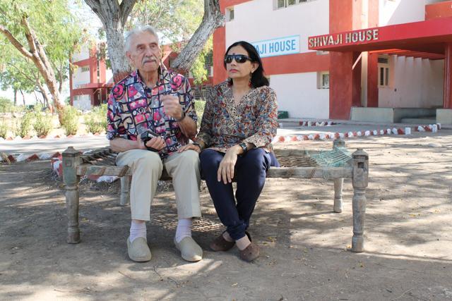 Filmmaker Anu Radha is also the co-organiser of the Jamanagar event that brought in Polishmen and women from all over the world who had been given refuge in India when they were children to survive the horrors of World War II. (Photo courtesy: Aakaar Films)