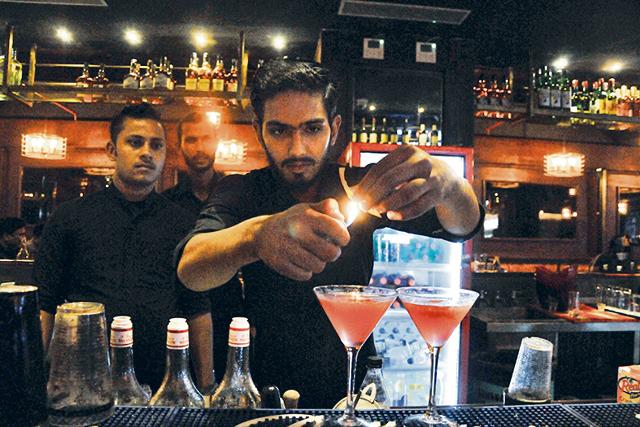 In February, Delhi’s party hub The Flying Saucer Café launched in Lucknow. With a sprawling space of 8,000 sq ft, plush leather couches and subdued lighting, the cafe replicates its Delhi vibe in the Tier-2 city. (Dheeraj Dhawan/Ht Photo) In February, Delhi’s party hub The Flying Saucer Café launched in Lucknow. With a sprawling space of 8,000 sq ft, plush leather couches and subdued lighting, the cafe replicates its Delhi vibe in the Tier-2 city. (Dheeraj Dhawan/Ht Photo)