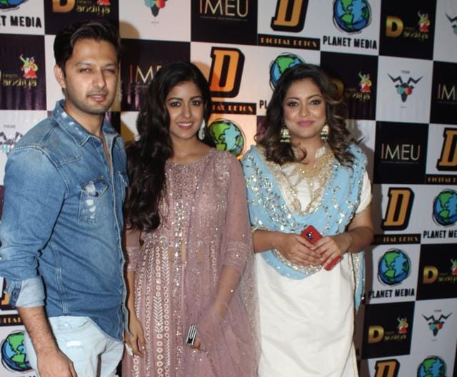Tanushree Dutta and Vatsal Sheth at dream Dandiya