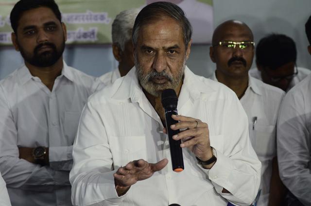 Anand Sharma. (Ravindra Joshi/HT PHOTO) Anand Sharma. (Ravindra Joshi/HT PHOTO)