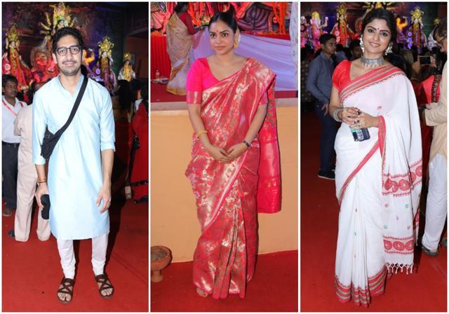 Ayan Mukherji and TV stars Sumona Chakraborti and Sayantani Ghosh in Mumbai. Ayan Mukherji and TV stars Sumona Chakraborti and Sayantani Ghosh in Mumbai.