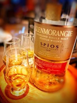 A debutante from the House of Glenmorangie. Spìos means ‘spice’ in Gaelic, and this one is bright and herbaceous, with notes of clove and nutmeg, and a rich oaky finish of pepper. A debutante from the House of Glenmorangie. Spìos means ‘spice’ in Gaelic, and this one is bright and herbaceous, with notes of clove and nutmeg, and a rich oaky finish of pepper.