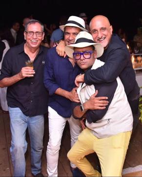 AD Singh (second from left) with Anil Chopra, Manoviraj Khosla and Ash Chandler AD Singh (second from left) with Anil Chopra, Manoviraj Khosla and Ash Chandler