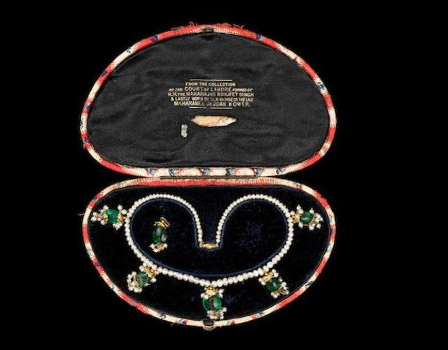 Maharani Jindan’s necklace. (HT Photo ) Maharani Jindan’s necklace. (HT Photo )
