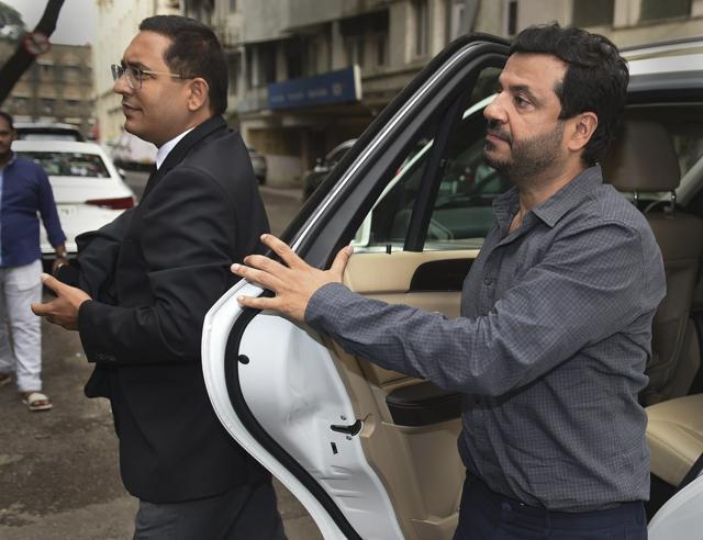 Bollywood director Vikas Bahl arrives at the Bombay High Court for a hearing on defamation suit filed by him against his former partners Anurag Kashyap and Vikramaditya Motwane. (PTI) Bollywood director Vikas Bahl arrives at the Bombay High Court for a hearing on defamation suit filed by him against his former partners Anurag Kashyap and Vikramaditya Motwane. (PTI)