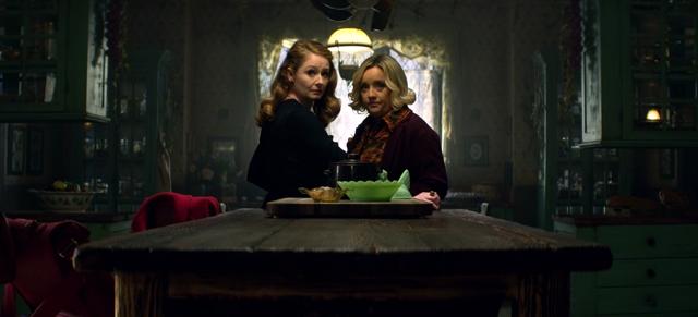 The two aunties in Chilling Adventures of Sabrina. (Netflix) The two aunties in Chilling Adventures of Sabrina. (Netflix)