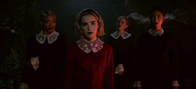 Kiernan Shipka is off to the Academy of Unseen Arts in Chilling Adventures of Sabrina. (Courtesy of Netflix) Kiernan Shipka is off to the Academy of Unseen Arts in Chilling Adventures of Sabrina. (Courtesy of Netflix)