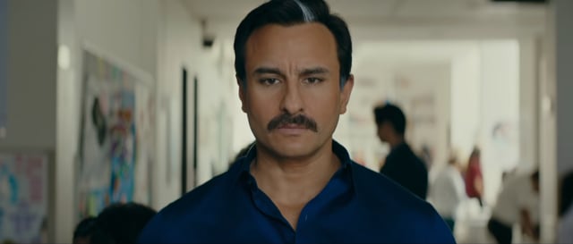 Saif Ali Khan in a still from Baazaar.