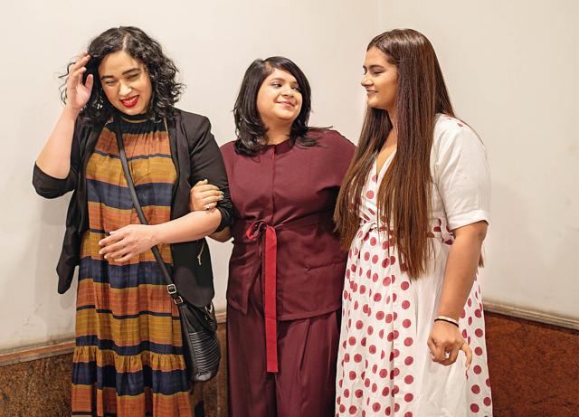 When they find dresses that fit and flatter, curvy girls want to save them for the ‘right occasions’. From left: On Nicole: Striped maxi dress, H&M ; On Jahnvi: Co-ord set, FableStreet; On Radhika: Polka-dot dress, The Olio Stories (Bellone) When they find dresses that fit and flatter, curvy girls want to save them for the ‘right occasions’. From left: On Nicole: Striped maxi dress, H&M ; On Jahnvi: Co-ord set, FableStreet; On Radhika: Polka-dot dress, The Olio Stories (Bellone)
