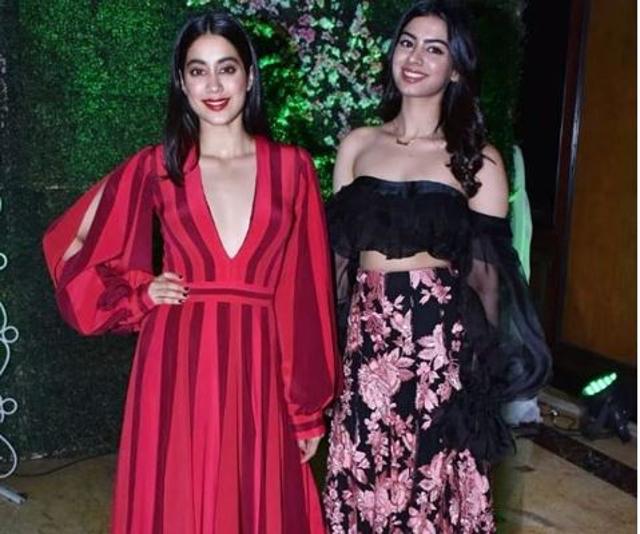 Ultra-glam Janhvi Kapoor, Khushi Kapoor give competition to show ...