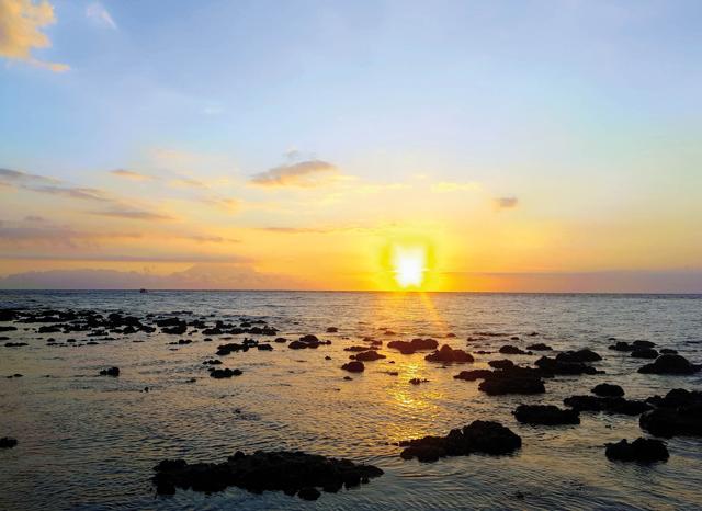 The sunset at the north of the island makes for a calming sight (Saachi Dhillon) The sunset at the north of the island makes for a calming sight (Saachi Dhillon)