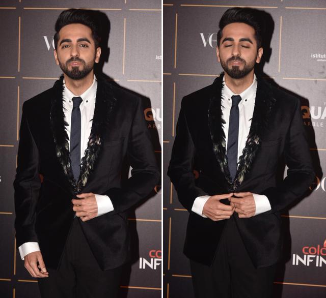 Ayushmann Khurrana keeps it classy at Vogue Women of the Year Awards 2018. Ayushmann Khurrana keeps it classy at Vogue Women of the Year Awards 2018.