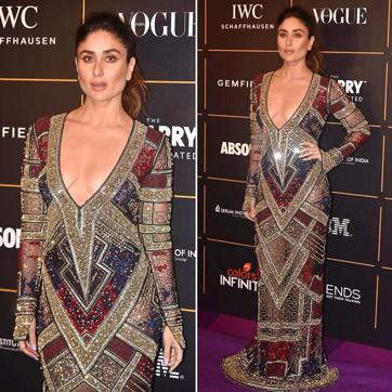 Kareena Kapoor won the award and the red carpet at Vogue Women of the Year Awards 2018. Kareena Kapoor won the award and the red carpet at Vogue Women of the Year Awards 2018.