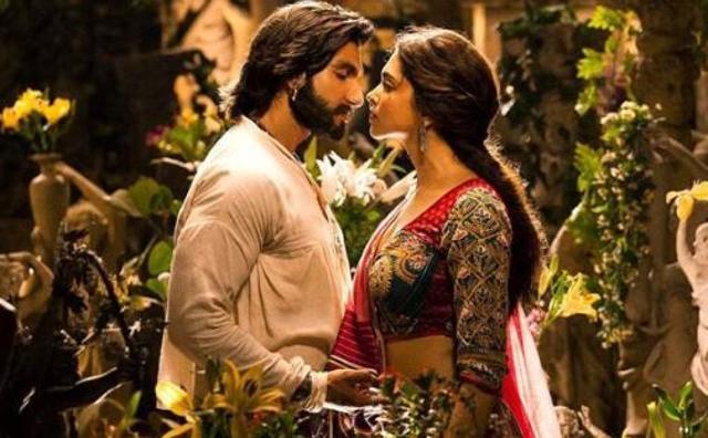 Ranveer Singh and Deepika Padukone in Ram-Leela.